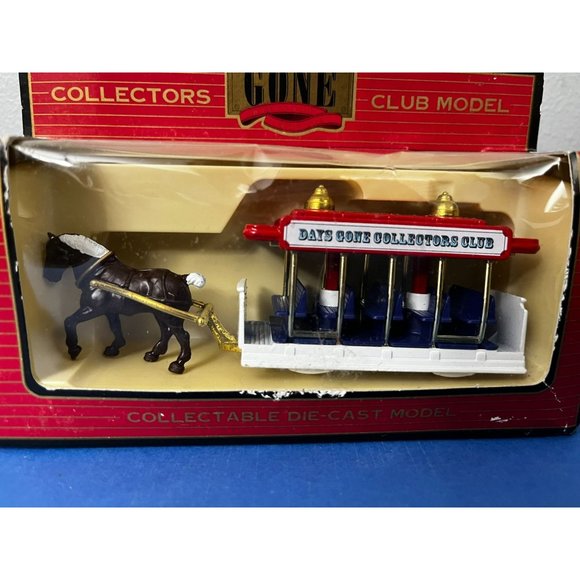 LLEDO DG01 007 HORSE DRAWN TRAM - DAYS GONE COLLECTORS CLUB SUMMER 1995 RARE #15 - Picture 2 of 8